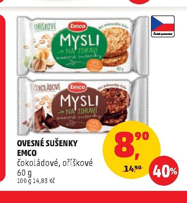 OVESNÉ SUŠENKY EMCO