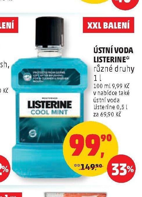 Ústní voda Listerine