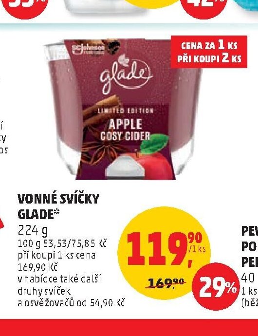 Vonné svíčky Glade