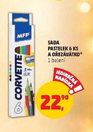 SADA PASTELEK 6 KS A OŘEZÁVÁTKO