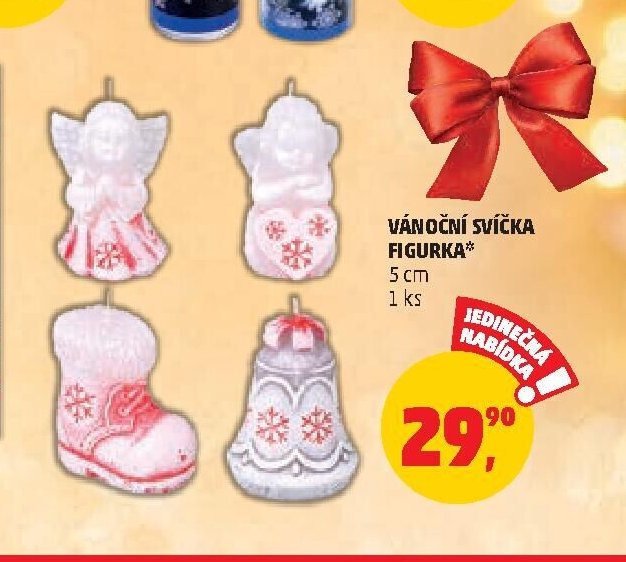 VÁNOČNÍ SVÍČKA FIGURKA