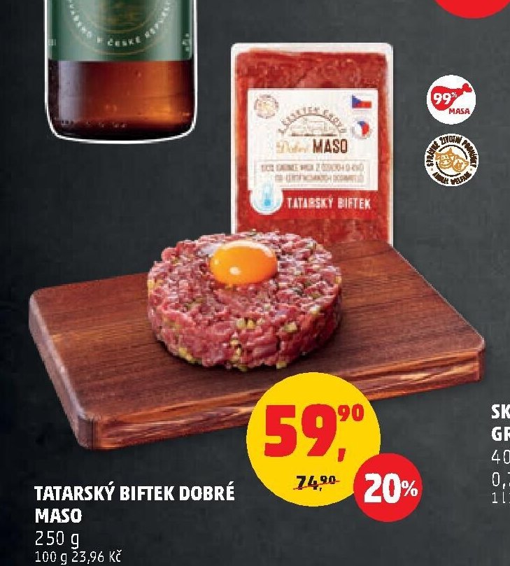 Tatarský biftek Dobré maso