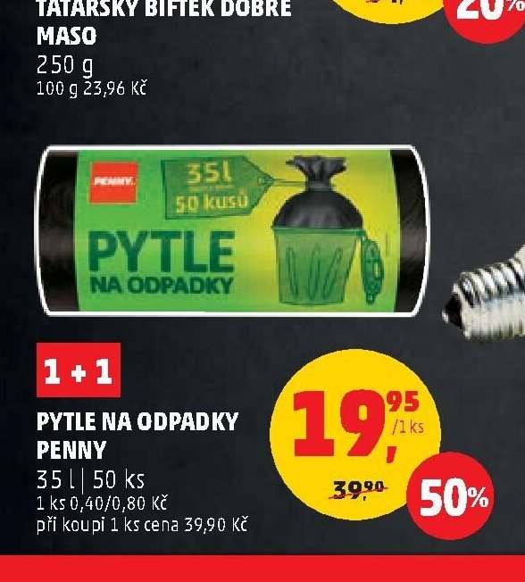 Pytle na odpadky Penny