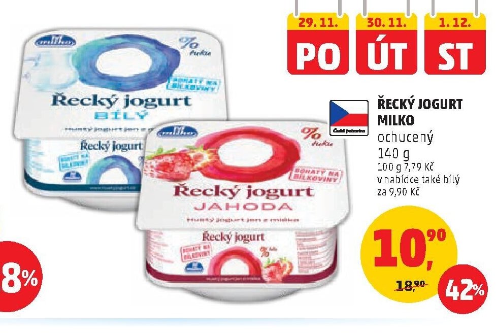 ŘECKÝ JOGURT MILKO