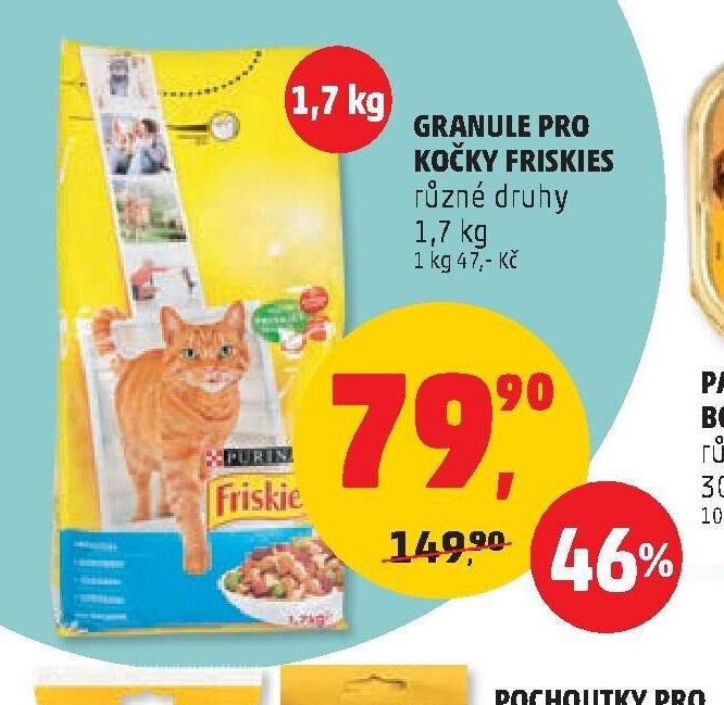 GRANULE PRO KOČKY FRISKIES