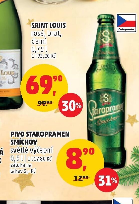 PIVO STAROPRAMEN SMÍCHOV