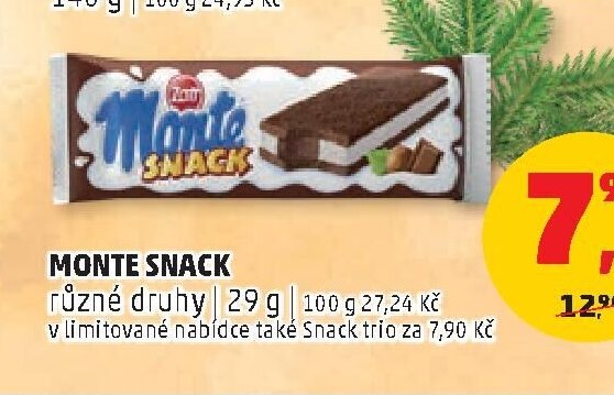MONTE SNACK různé druhy 29 g