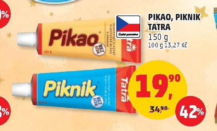 PIKAO, PIKNIK TATRA 150 g
