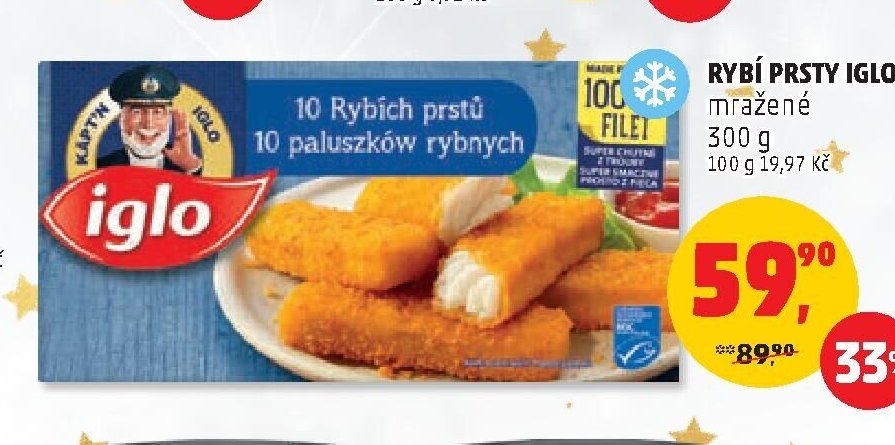 RYBÍ PRSTY IGLO