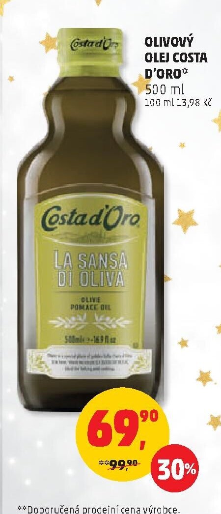 OLIVOVÝ OLEJ COSTA D'ORO