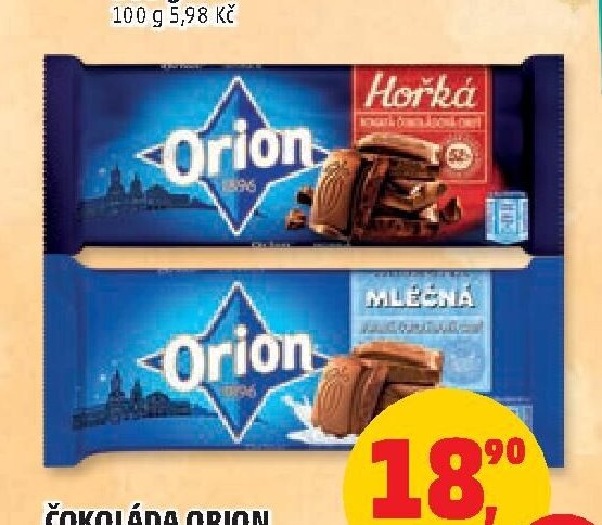 Čokoláda Orion