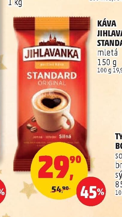 Káva Jihlavanka Standard