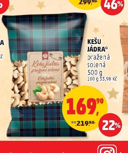 Kešu jádra