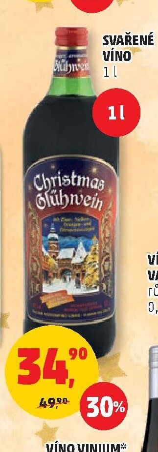SVAŘENÉ VÍNO 1 l