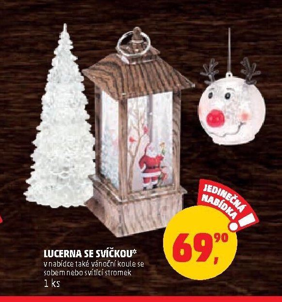 LUCERNA SE SVÍČKOU