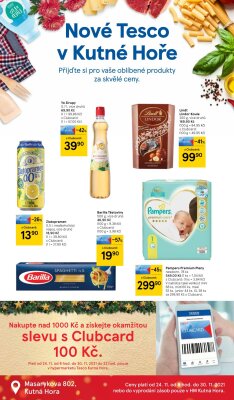 akční leták Tesco 24.11.2021-30.11.2021