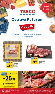 akční leták Tesco 24.11.2021-30.11.2021