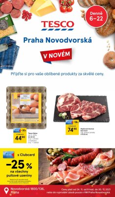 akční leták Tesco 24.11.2021-30.11.2021