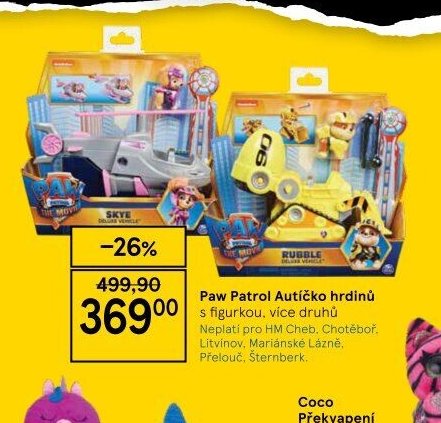 Paw Patrol Autíčko hrdinů
