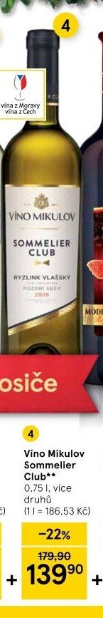 Víno Mikulov Sommelier Club