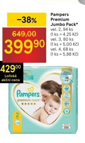 Pampers Premium Jumbo Pack