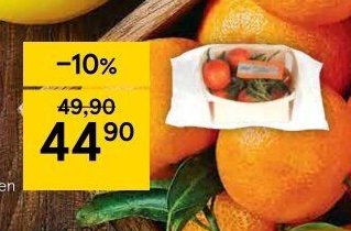 Tesco Finest Mandarinky s lístky