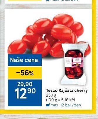Tesco Rajčata cherry