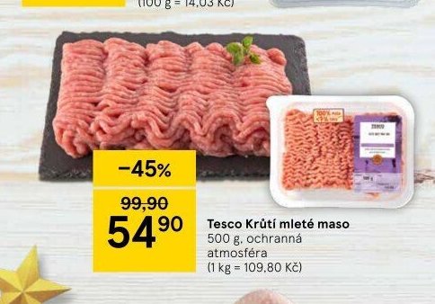 Tesco Krůtí mleté maso