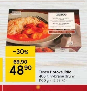 Tesco Hotové jídlo