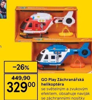 Záchranářská helikoptéra GO Play