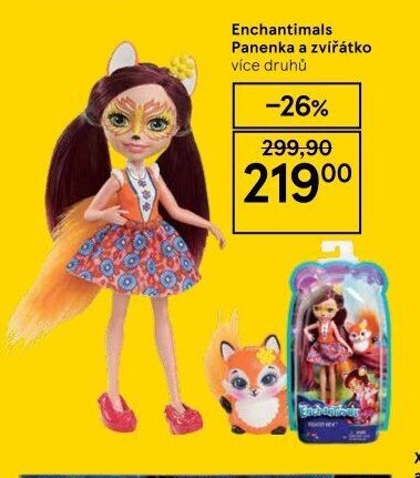 Enchantimals Panenka a zvířátko