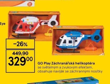 GO Play Záchranářská helikoptéra