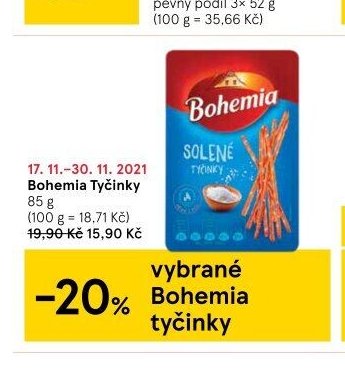 Bohemia Tyčinky