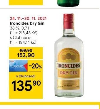 Ironcides Dry Gin
