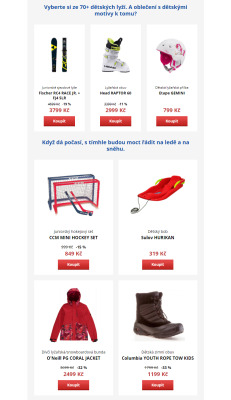 akční leták Sportisimo 21.11.2021-26.11.2021