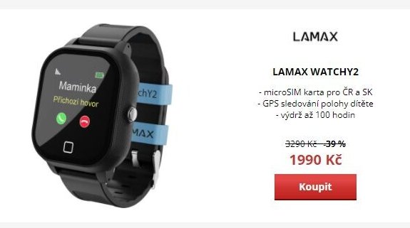 LAMAX WATCHY2