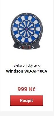 Elektronický terč Windson WD-AP100A