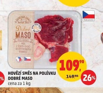 HOVĚZÍ SMĚS NA POLÉVKU DOBRÉ MASO