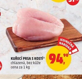 KUŘECÍ PRSA S KOSTÍ