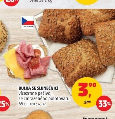 BULKA SE SLUNEČNICÍ