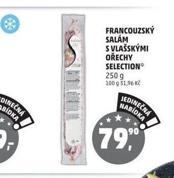 Francouzský salám s vlašskými ořechy Selection