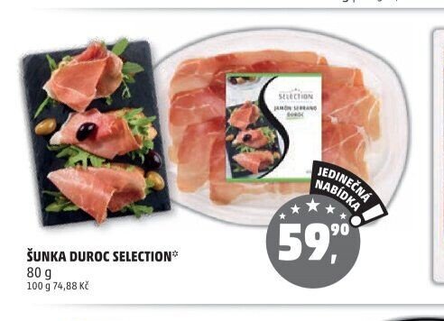 Šunka Duroc Selection