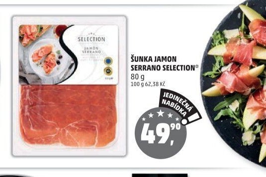 Šunka Jamon Serrano Selection