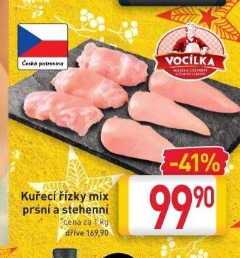 Kuřecí řízky mix prsní a stehenní