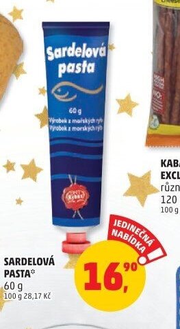 Sardelová pasta