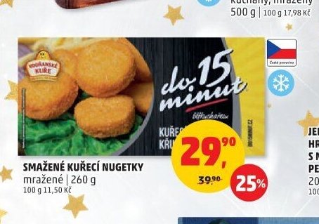 SMAŽENÉ KUŘECÍ NUGETKY