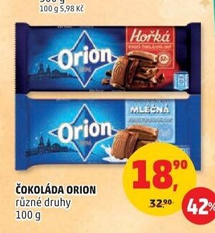 Čokoláda Orion