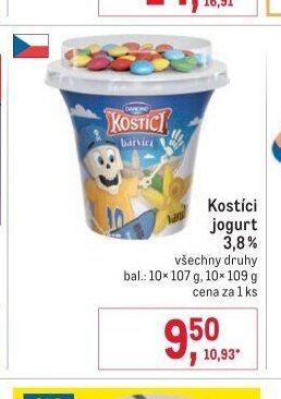 Kostíci jogurt 3,8%