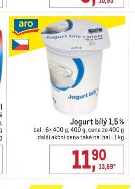 Jogurt bílý 1,5%