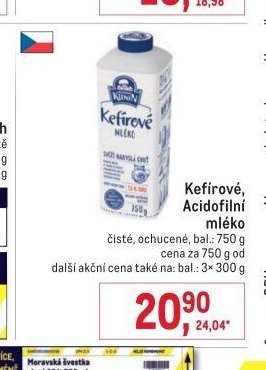 Kefírové, Acidofilní mléko
